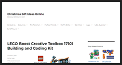 Desktop Screenshot of christmasgiftideasonline.net